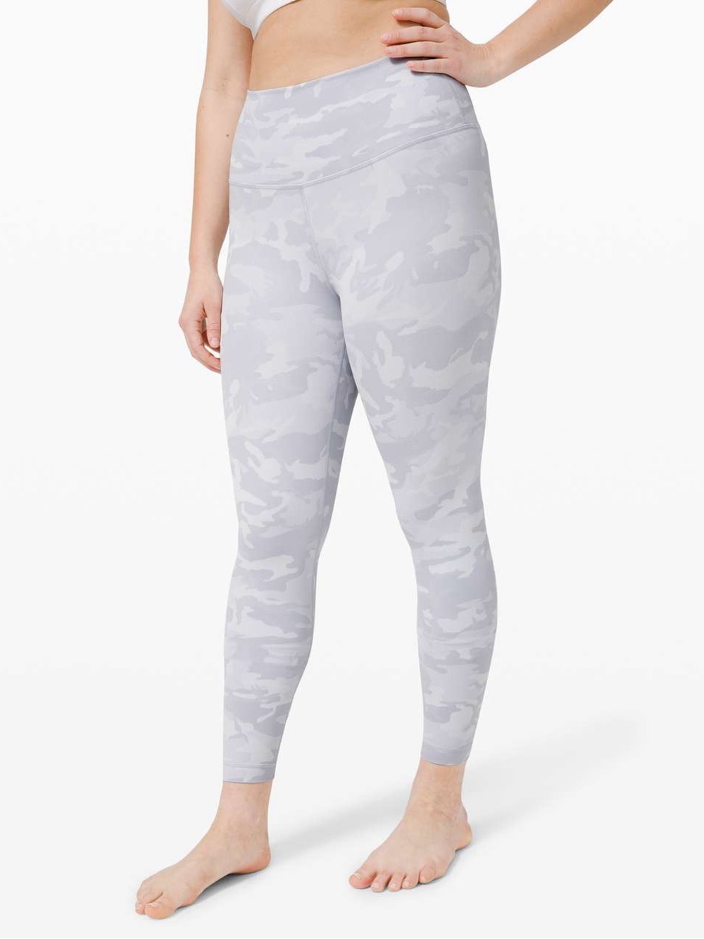 Lululemon Wunder Under High-Rise Tight 24" Sz 2 Incognito Camouflage